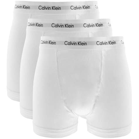 calvin klein white underwear set